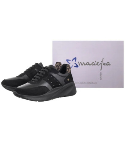 Maciejka Czarne P7239-01/00-7 (MA1436-a) kurpes