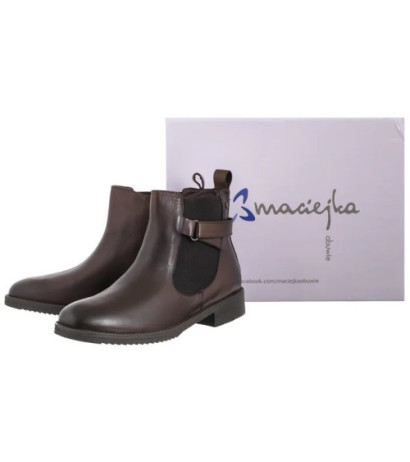 Maciejka Brązowe P2132-02/00-9 (MA1433-b) kurpes