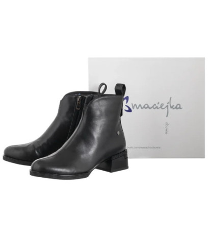 Maciejka Czarne N3118-01/00-8 (MA1438-a) shoes