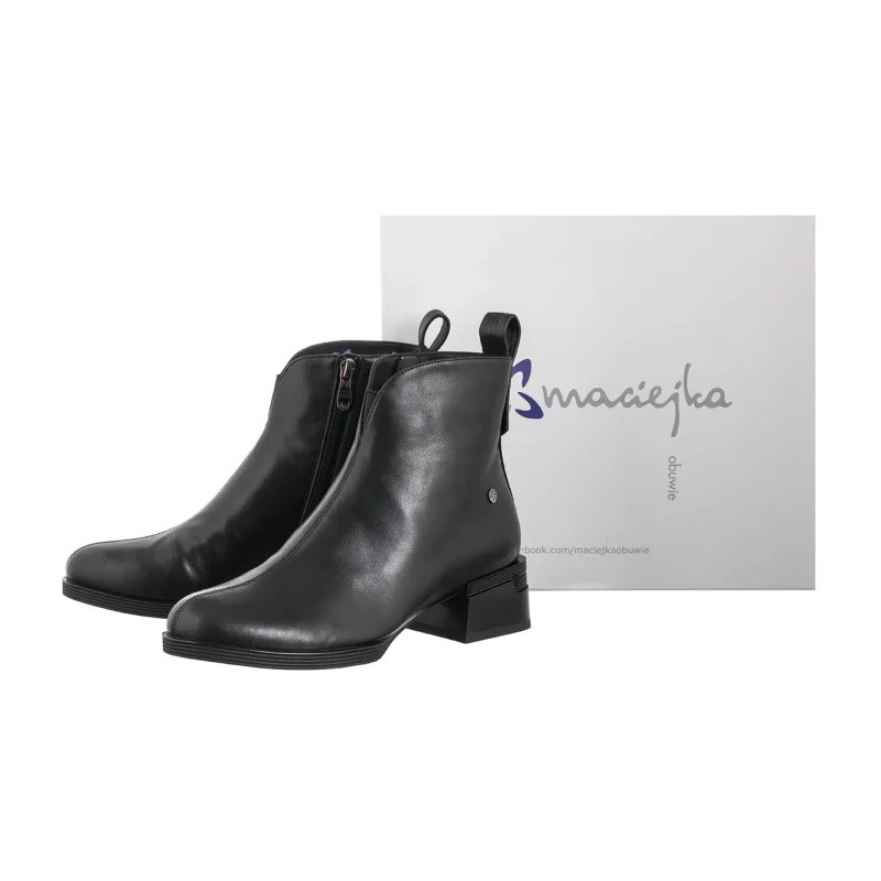 Maciejka Czarne N3118-01/00-8 (MA1438-a) shoes