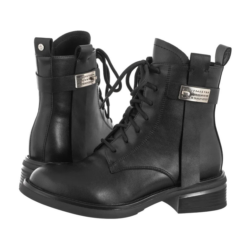 Maciejka Czarne N3113-01/00-8 (MA1439-a) kurpes