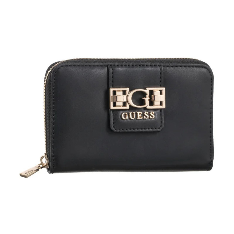 Guess Jane Slg Medium Zip Around SWVG98 91140 Black (GU796-a) rokassoma