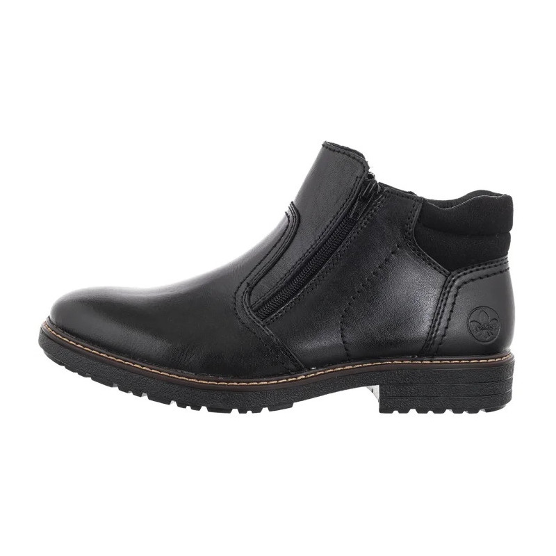 Rieker Czarne 33151-00 Black (RI313-a) saapad