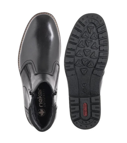 Rieker Czarne 33151-00 Black (RI313-a) pārgājienu zābaki