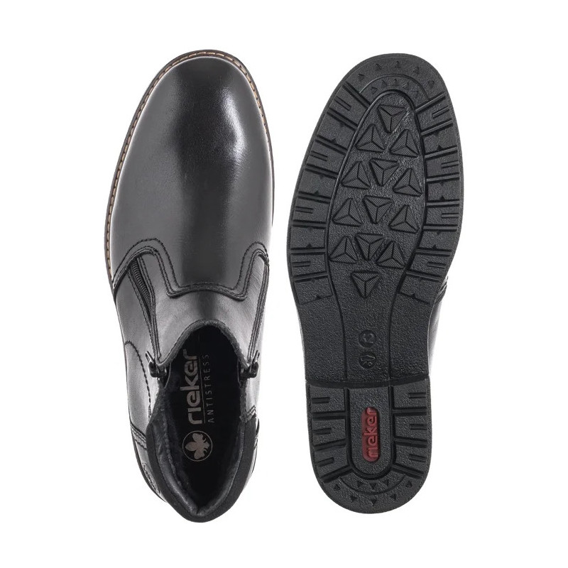 Rieker Czarne 33151-00 Black (RI313-a) boots