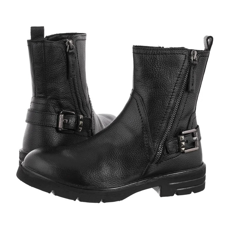 Tamaris Czarne 1-25421-45 001 Black (TM568-a) kurpes