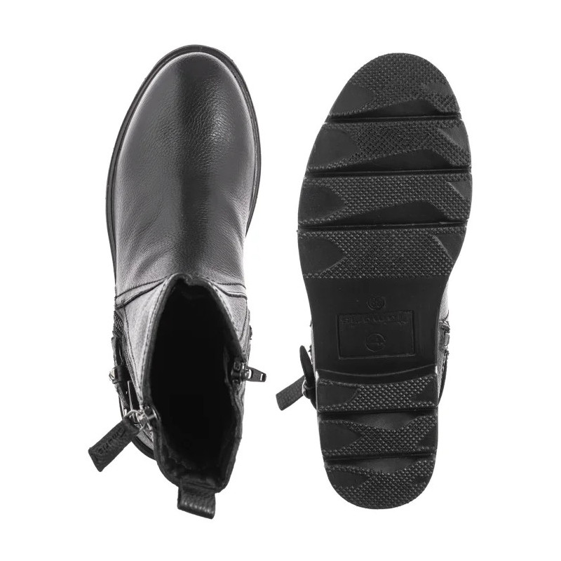 Tamaris Czarne 1-25421-45 001 Black (TM568-a) kurpes
