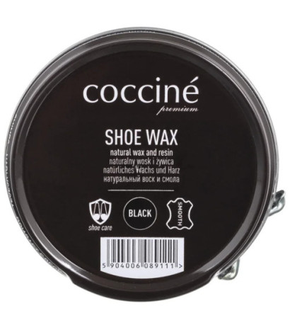 Coccine Shoe Wax Black (CN21-b) apavu krēms