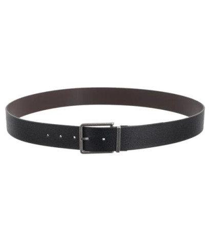 Calvin Klein Warmth Buckle 40mm Rev/Adj Black/Dark Drown/Antique Silver LV04D7048G V8L (CK686-a) belt