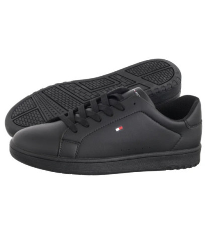Tommy Hilfiger Low Cut Lace-Up Sneaker T3X9-34073-1355 999 Black (TH1377-b) sportiniai bateliai