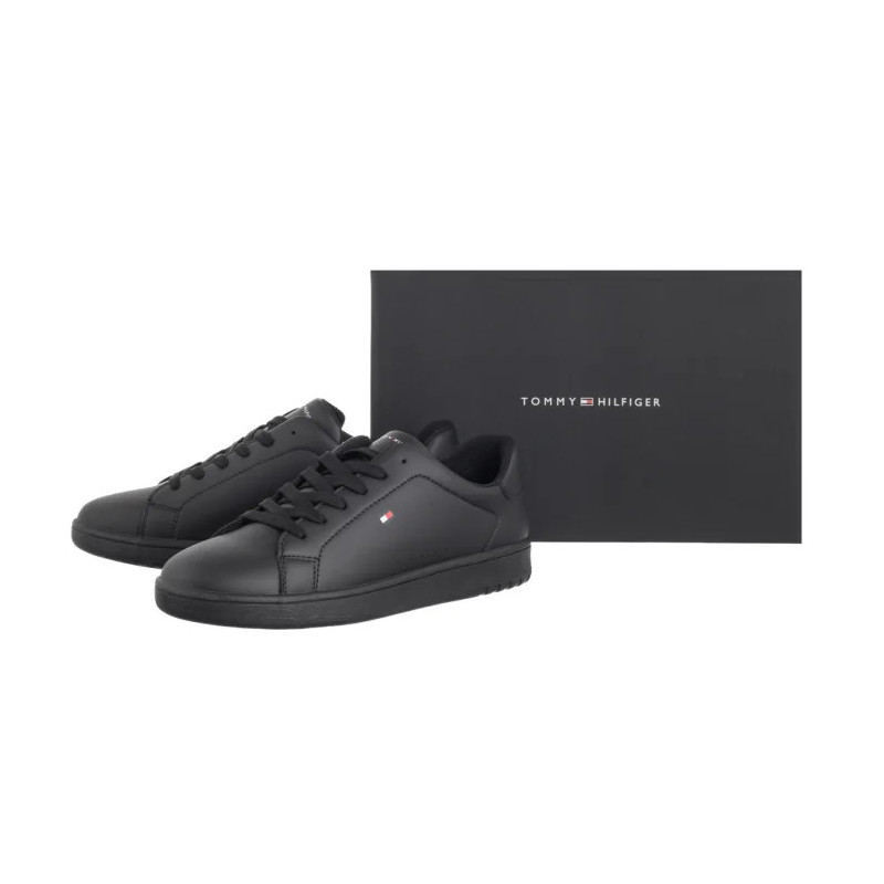 Tommy Hilfiger Low Cut Lace-Up Sneaker T3X9-34073-1355 999 Black (TH1377-b) sports Shoes