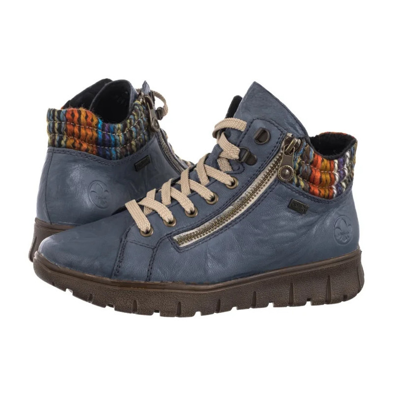 Rieker Niebieskie N1305-14 Blue (RI307-b) shoes