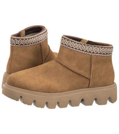 Rieker Brązowe W2074-24 Brown (RI311-a) kurpes