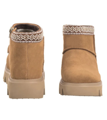 Rieker Brązowe W2074-24 Brown (RI311-a) kurpes