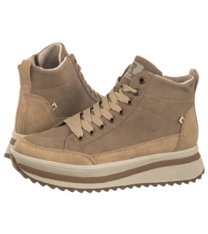 Rieker Beżowe W3871-60 Beige (RI312-a) shoes