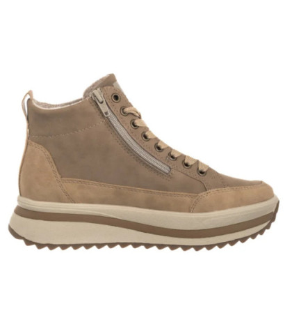 Rieker Beżowe W3871-60 Beige (RI312-a) kurpes