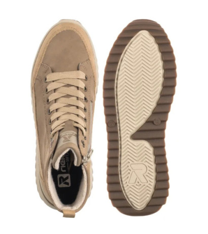 Rieker Beżowe W3871-60 Beige (RI312-a) shoes