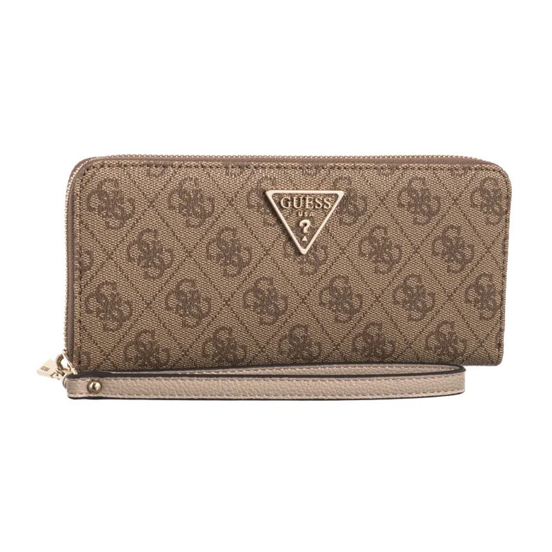 Guess Laurel II Slg Large Zip Around SWSG74 59146 Latte Logo (GU775-a) rankinė