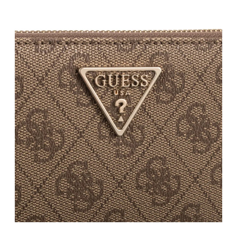 Guess Laurel II Slg Large Zip Around SWSG74 59146 Latte Logo (GU775-a) rokassoma