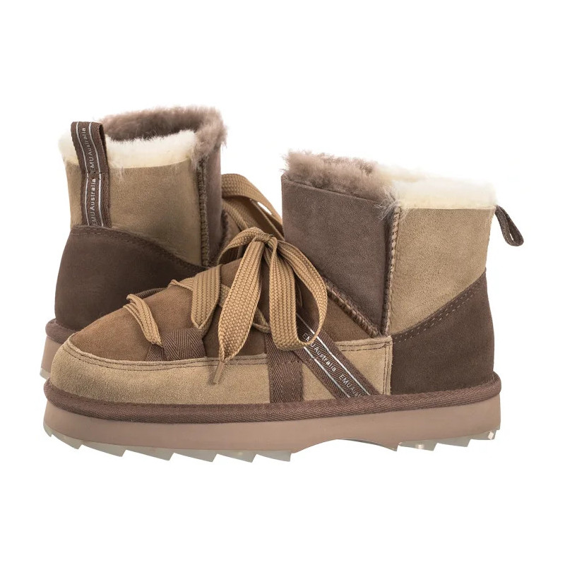 EMU Australia Blurred Micro Patchwork Mushroom W13195 (EM540-a) shoes