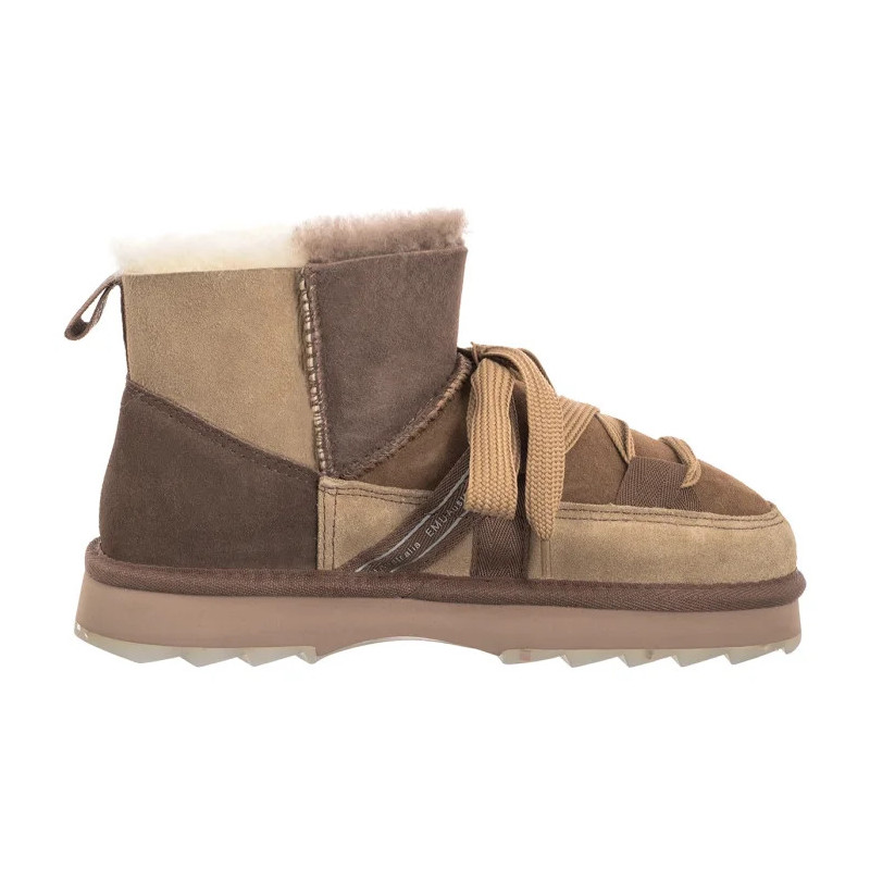 EMU Australia Blurred Micro Patchwork Mushroom W13195 (EM540-a) shoes