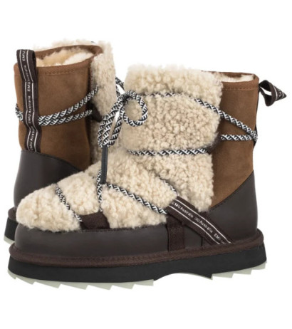 EMU Australia Blurred Teddy Chestnut W13196 (EM541-a) shoes