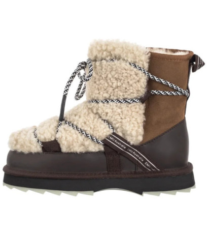 EMU Australia Blurred Teddy Chestnut W13196 (EM541-a) shoes
