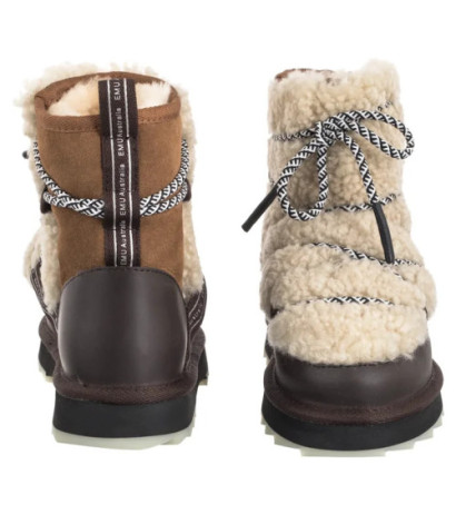 EMU Australia Blurred Teddy Chestnut W13196 (EM541-a) shoes