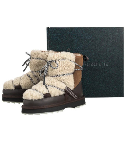 EMU Australia Blurred Teddy Chestnut W13196 (EM541-a) shoes