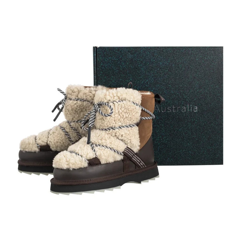 EMU Australia Blurred Teddy Chestnut W13196 (EM541-a) shoes