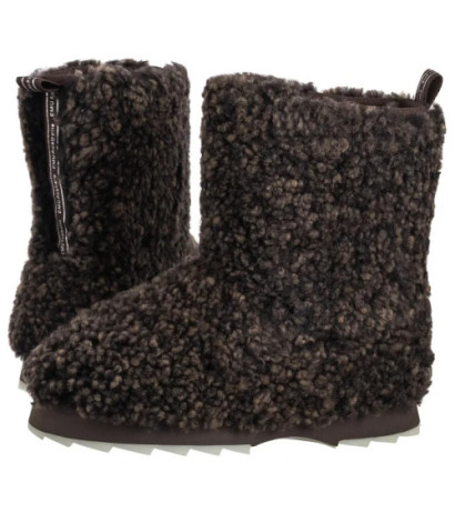 EMU Australia Sharky Lo Teddy Chocolate W13200 (EM542-a) shoes