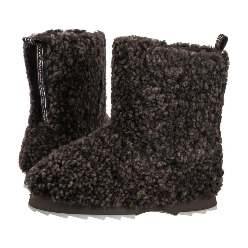 EMU Australia Sharky Lo Teddy Chocolate W13200 (EM542-a) kingad