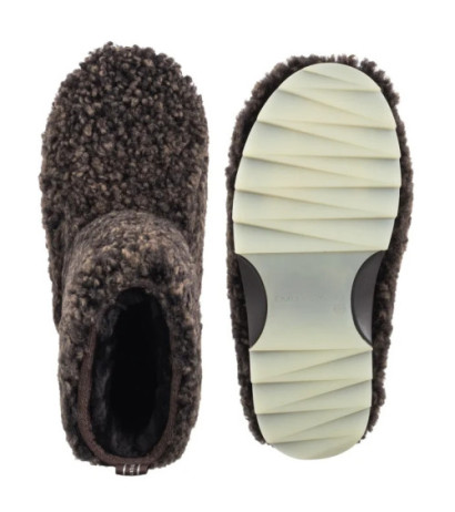 EMU Australia Sharky Lo Teddy Chocolate W13200 (EM542-a) shoes