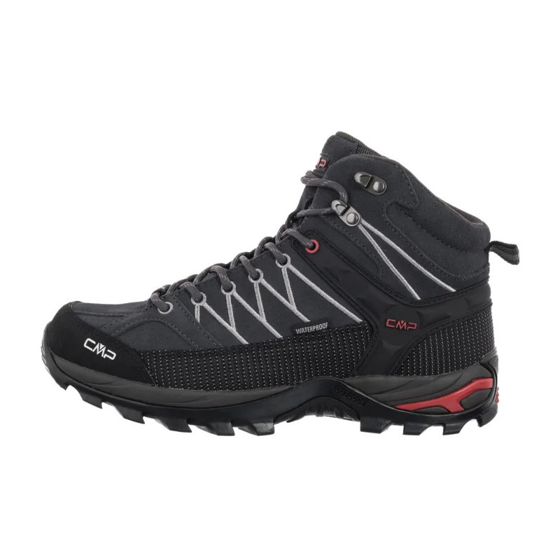 CMP Rigel Mid Trekking Shoe Wp 3Q12947 60UU Titanio/Ferrari (CM2-d) batai
