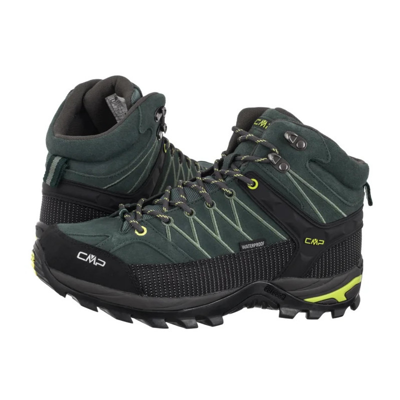 CMP Rigel Mid Trekking Shoe Wp 3Q12947 11FU Trek Green/Apple (CM2-e) batai