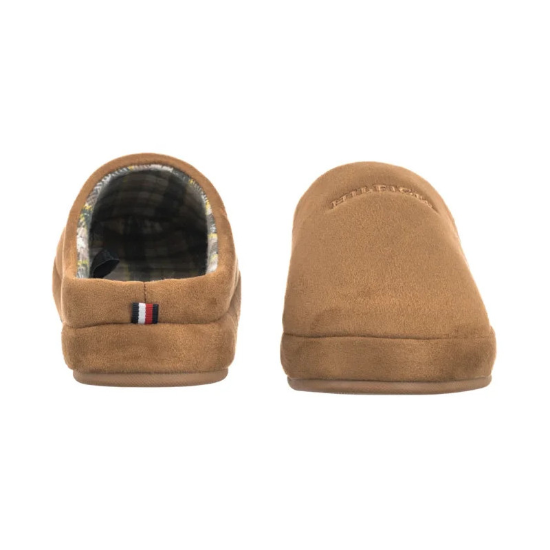 Tommy Hilfiger Hilfiger M Sde Check House Shoe Desert Khaki FM0FM05615 GWJ (TH1406-a) slippers