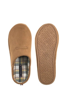 Tommy Hilfiger Hilfiger M Sde Check House Shoe Desert Khaki FM0FM05615 GWJ (TH1406-a) čības