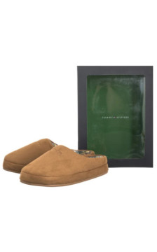 Tommy Hilfiger Hilfiger M Sde Check House Shoe Desert Khaki FM0FM05615 GWJ (TH1406-a) sussid