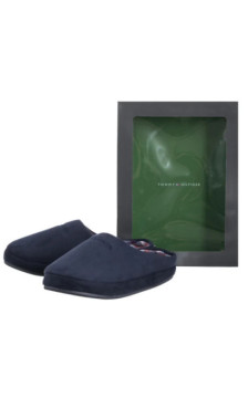 Tommy Hilfiger Hilfiger M Sde Check House Shoe Desert Sky FM0FM05615 DW5 (TH1406-b) šlepetės