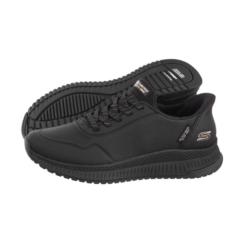 Skechers Bobs Squad Key Look Slip-Ins Black 117740/BLK (SK270-b) spordijalatsid