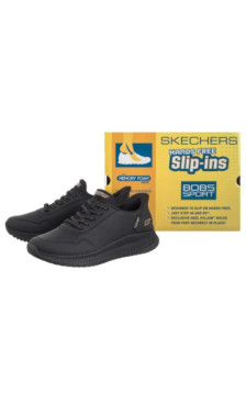 Skechers Bobs Squad Key Look Slip-Ins Black 117740/BLK (SK270-b) sporta apavi