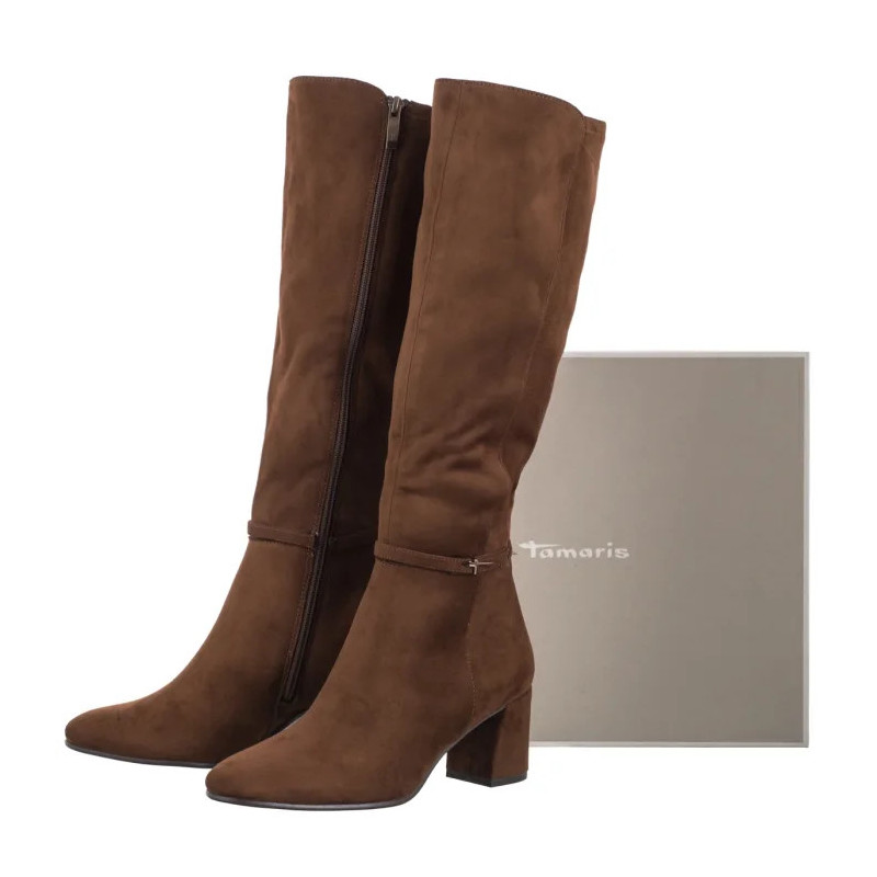 Tamaris Brązowe 1-25513-45 311 Muscat (TM564-b) shoes