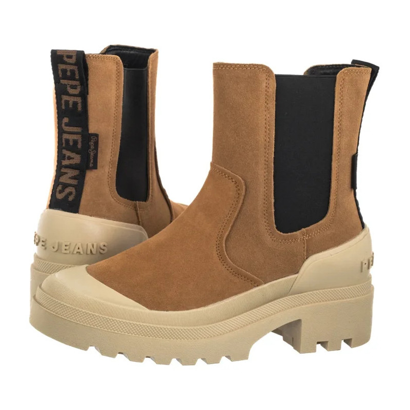 Pepe Jeans Hale Chelsea Tan Brown PLS500005 869 (PE71-a) kurpes