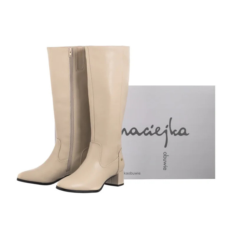 Maciejka Beżowe A7165-04/00-7 (MA1452-a) shoes