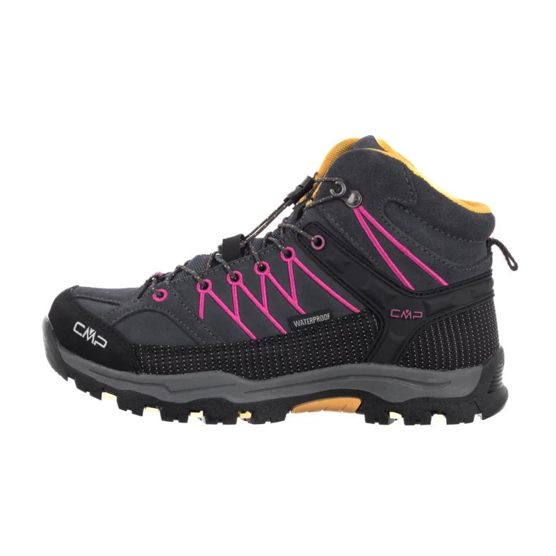 CMP Kids Rigel Mid Trekking Shoe Wp 3Q12944 54UE Antracite/Bouganville (CM1-b) puszābaki