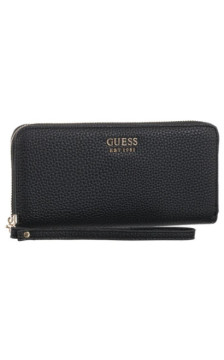 Guess Brenton Slg Lrg Zip Around SWPG96 48146 Black (GU798-a) handbag