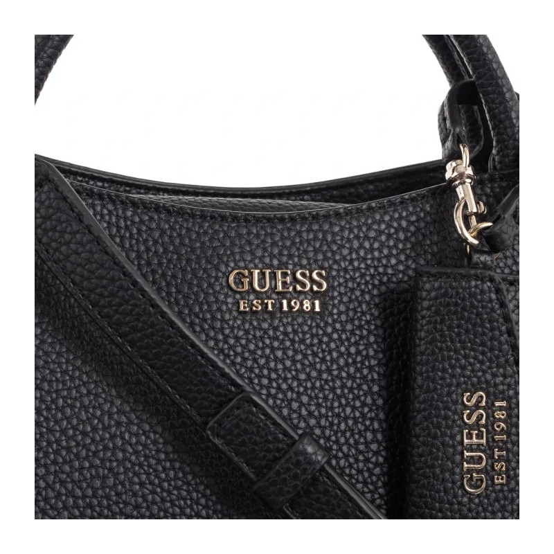 Guess Brenton Sml Girlfriend Satchel HWPG96 48050 BLA (GU799-a) rokassoma