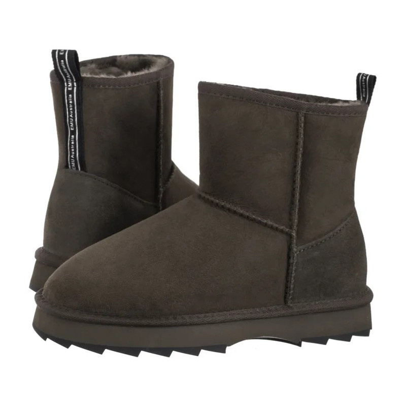 EMU Australia Sharky Mini Dark Olive/Black W12434 (EM347-e) batai