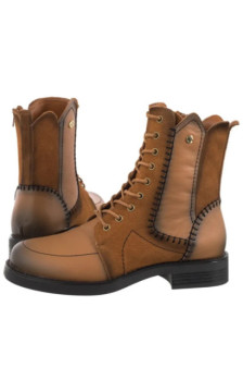 Maciejka Żółte A7155-07/00-7 (MA1455-b) shoes