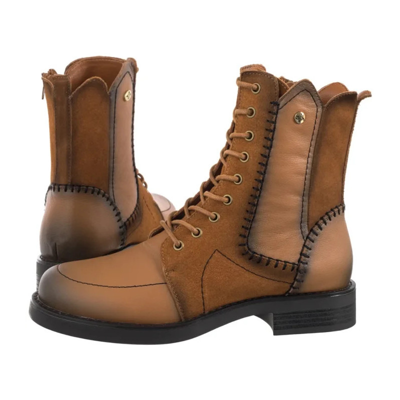 Maciejka Żółte A7155-07/00-7 (MA1455-b) shoes